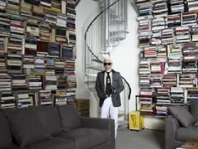 Karl Lagerfeld zachęca do czytania!